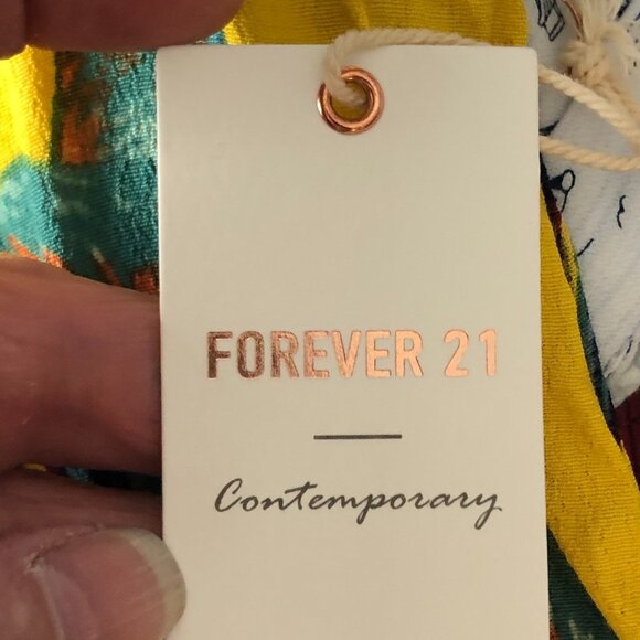 Forever 21 Off the Shoulder 3/4 Tie Sleeve Dress - NWT's - Picture 6 of 15